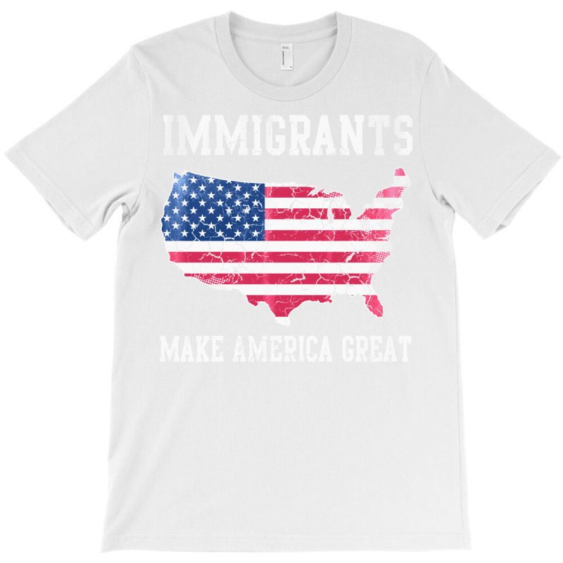 Immigrants Make America Great   Aesthetic T-shirt | Artistshot