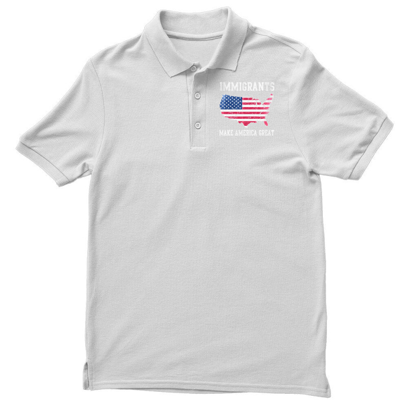 Immigrants Make America Great   Aesthetic Men's Polo Shirt | Artistshot