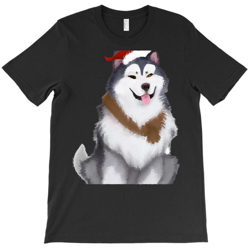 Alaskan Malamute T  Shirt Cute Alaskan Malamute Drawing T  Shirt T-shirt | Artistshot