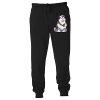 Alaskan Malamute T  Shirt Cute Alaskan Malamute Drawing T  Shirt Unisex Jogger | Artistshot