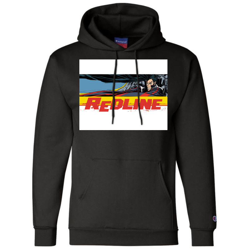 Redline Poster Funny Champion Hoodie | Artistshot