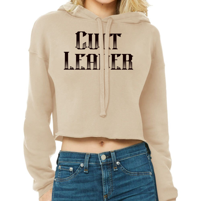 Cult Leader   Stars Cropped Hoodie by titchkluth4 | Artistshot