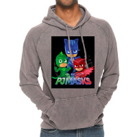 Pj Mask Poster Trending Vintage Hoodie | Artistshot