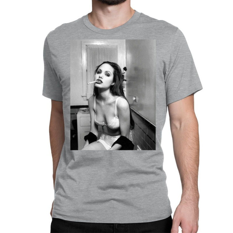 Angelina Jolie Classic T-shirt by raimalkereemg | Artistshot