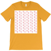 Red And White Flower Pattern Poster Boy T-shirt | Artistshot