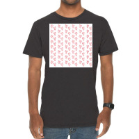 Red And White Flower Pattern Poster Boy Vintage T-shirt | Artistshot