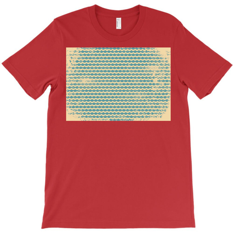 Retro Vintage Aesthetic Design Poster Red T-shirt | Artistshot