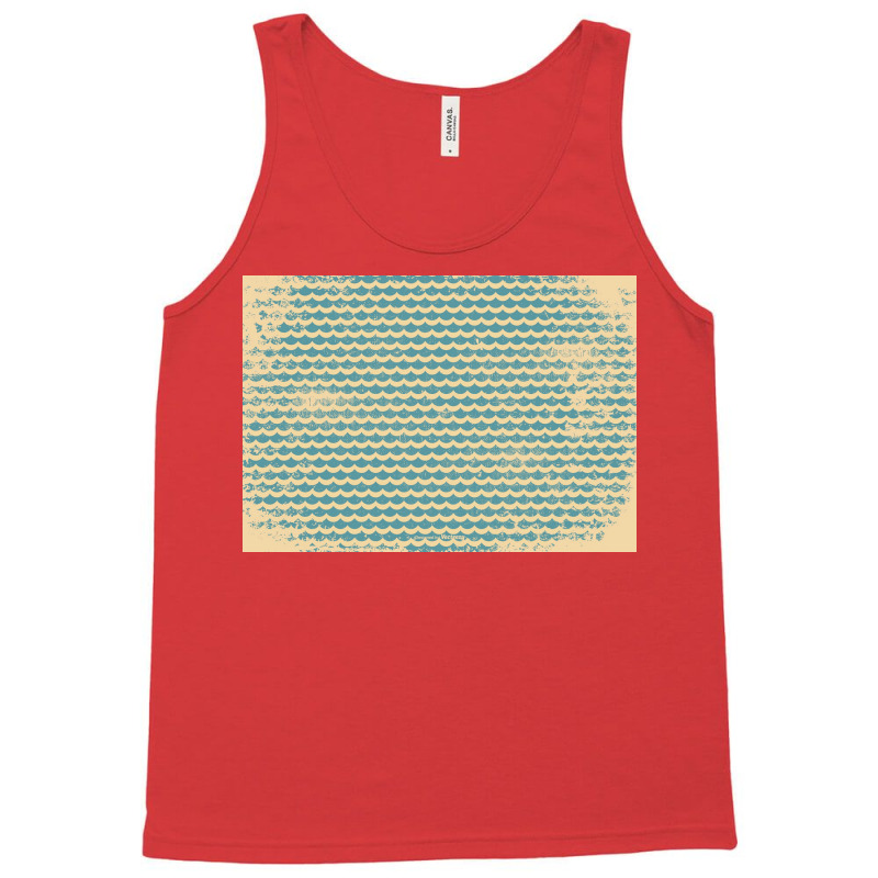 Retro Vintage Aesthetic Design Poster Red Tank Top | Artistshot