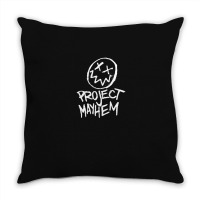 Project Mayhem1 Throw Pillow | Artistshot