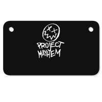 Project Mayhem1 Motorcycle License Plate | Artistshot