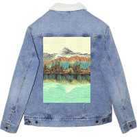 The Unknown Hills In Kamakura Unisex Sherpa-lined Denim Jacket | Artistshot