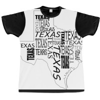 Texas Poster Cool Graphic T-shirt | Artistshot