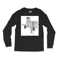 Texas Poster Cool Long Sleeve Shirts | Artistshot