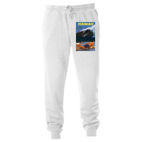 Hawaii Vintage Travel Poster Restored Unisex Jogger | Artistshot