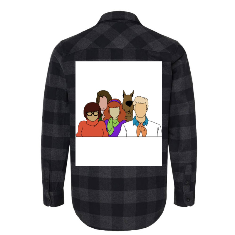 The Gang Classic Poster Aesthetic Flannel Shirt by sporewashory | Artistshot