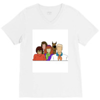 The Gang Classic Poster Aesthetic V-neck Tee | Artistshot