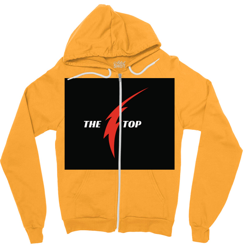 The Top Tshirt Poster Music Zipper Hoodie | Artistshot