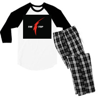 The Top Tshirt Poster Music Men's 3/4 Sleeve Pajama Set | Artistshot