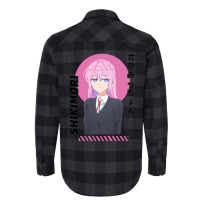 Shikimori Micchon  Shikimori Not Just A Cutie Flannel Shirt | Artistshot