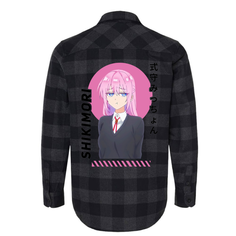 Shikimori Micchon  Shikimori Not Just A Cutie Flannel Shirt | Artistshot