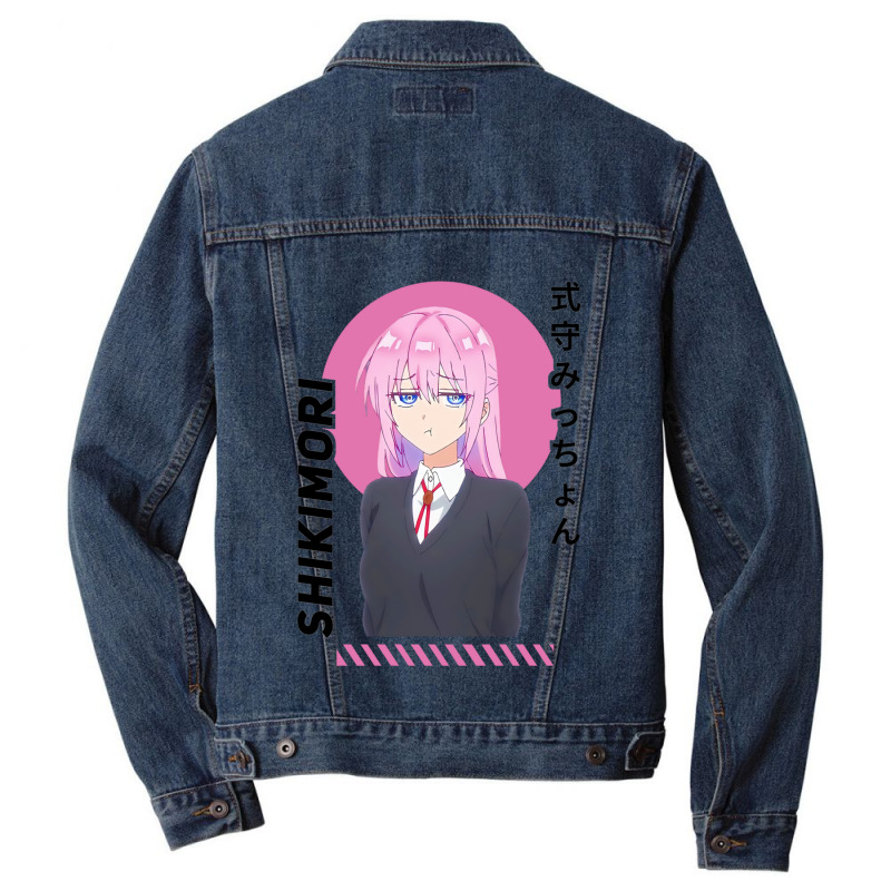 Shikimori Micchon  Shikimori Not Just A Cutie Men Denim Jacket | Artistshot