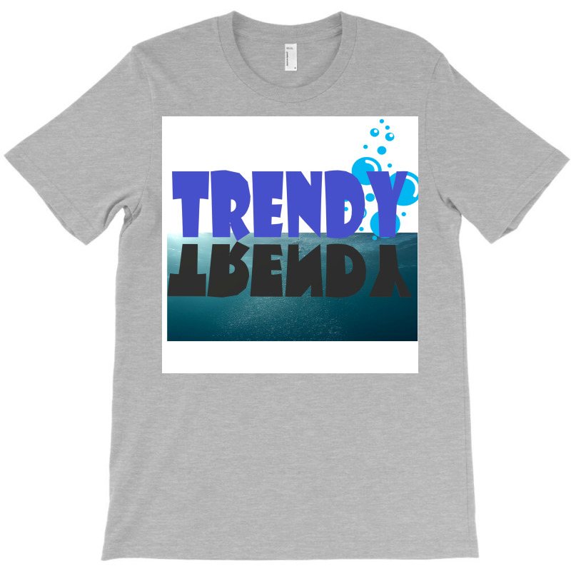 Trendy Poster Blue T-Shirt by sporewashory | Artistshot