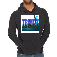 Trendy Poster Blue Vintage Hoodie | Artistshot