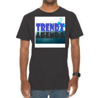 Trendy Poster Blue Vintage T-shirt | Artistshot