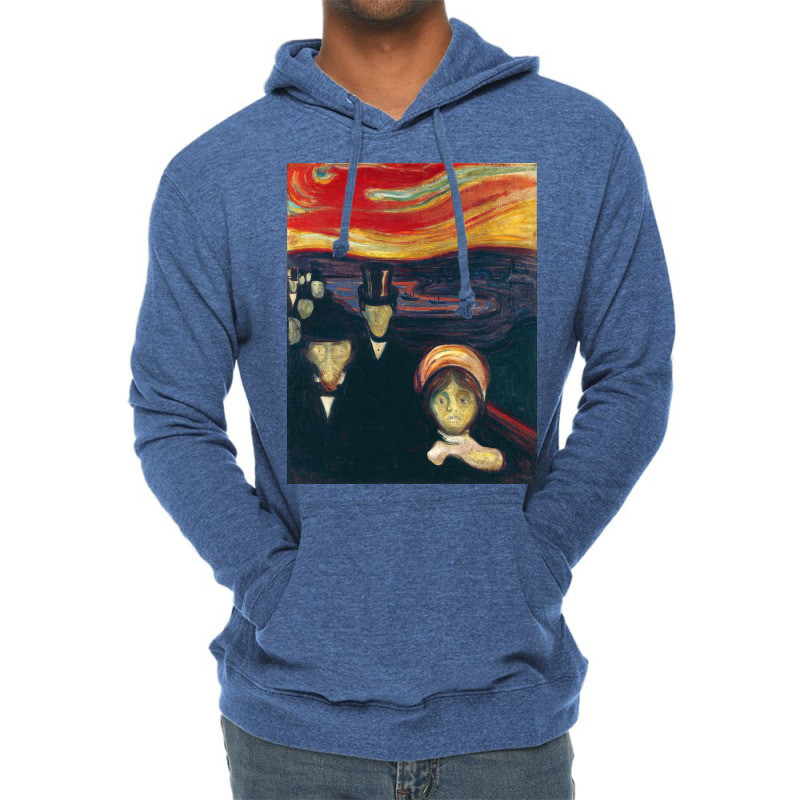 Edvards Anxiety 1894 Lightweight Hoodie | Artistshot