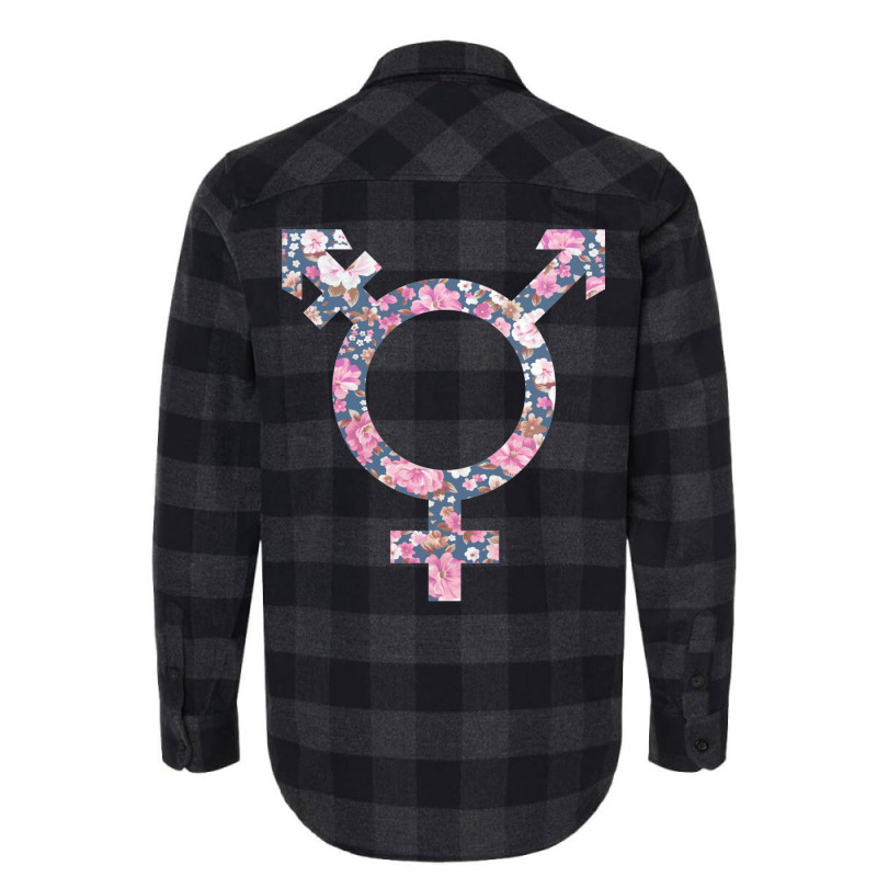 Trans Symbol Flannel Shirt by muingalivera | Artistshot