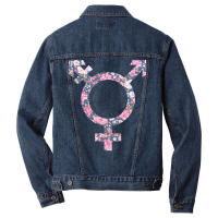 Trans Symbol Men Denim Jacket | Artistshot