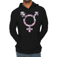 Trans Symbol Lightweight Hoodie | Artistshot