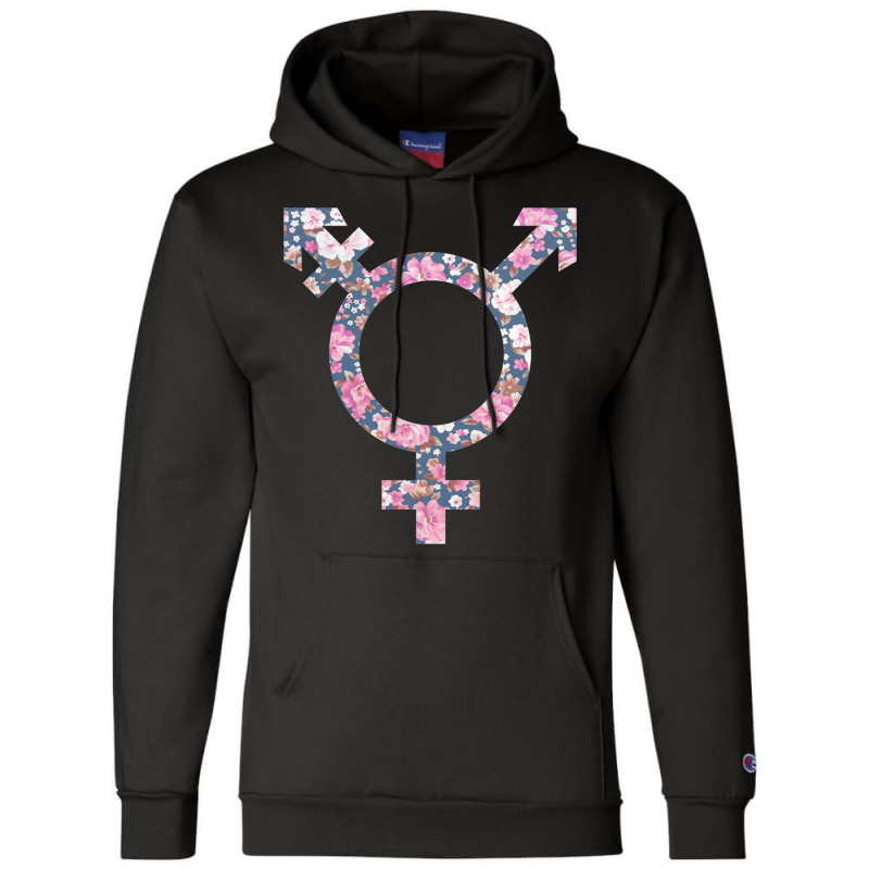 Trans Symbol Champion Hoodie by muingalivera | Artistshot