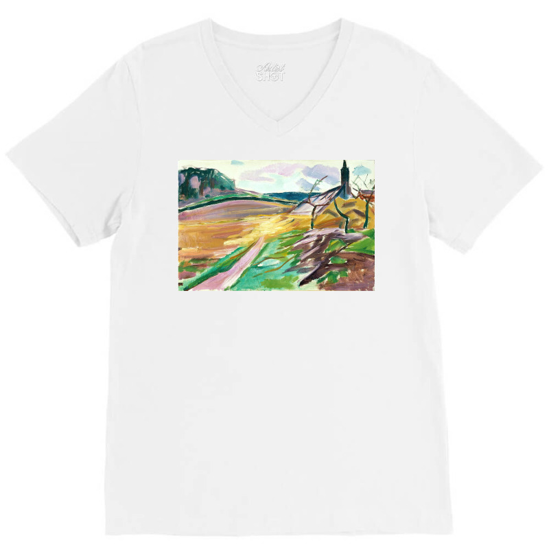 Edvards Autumn 1923 V-neck Tee | Artistshot