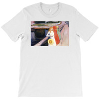 Edvards Girls On A Bridge 1900 T-shirt | Artistshot