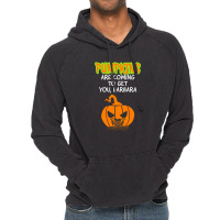 Pumpkins Are Coming To Get You Barbara 1 Vintage Hoodie | Artistshot