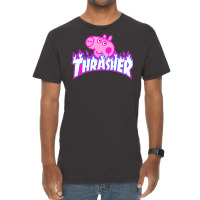 Trasher Pig Vintage T-shirt | Artistshot