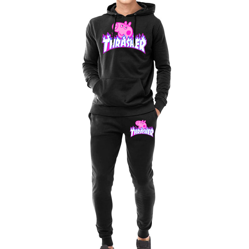 Trasher Pig Hoodie & Jogger set by muingalivera | Artistshot