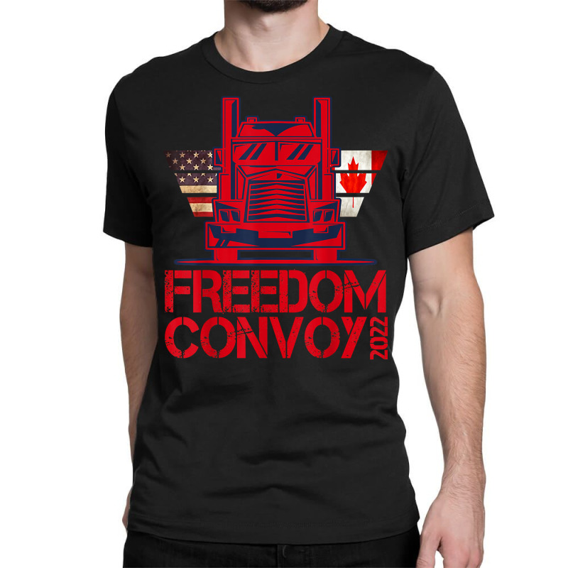 Freedom Convoy 2022, Support Our Truckers Convoy T Shirt Classic T-shirt by adam.troare | Artistshot