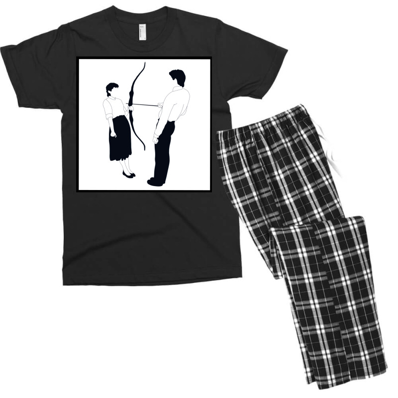 Marina Abramović & Ulay   ‘rest Energy’ Design Men's T-shirt Pajama Set by michaoguirink | Artistshot