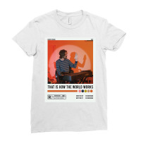 Bo Burnham Inside That Is How The World Works Socko Indie Aesthetic Po Ladies Fitted T-shirt | Artistshot