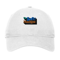 The Soft Machine Faded Style Retro Design Adjustable Cap | Artistshot