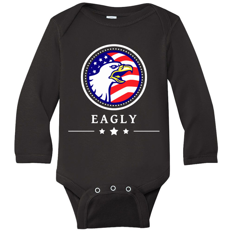 Peacemaker Eagly Long Sleeve Baby Bodysuit | Artistshot