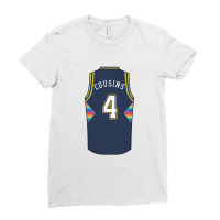 Demarcus Cousins Jersey 141 Ladies Fitted T-shirt | Artistshot