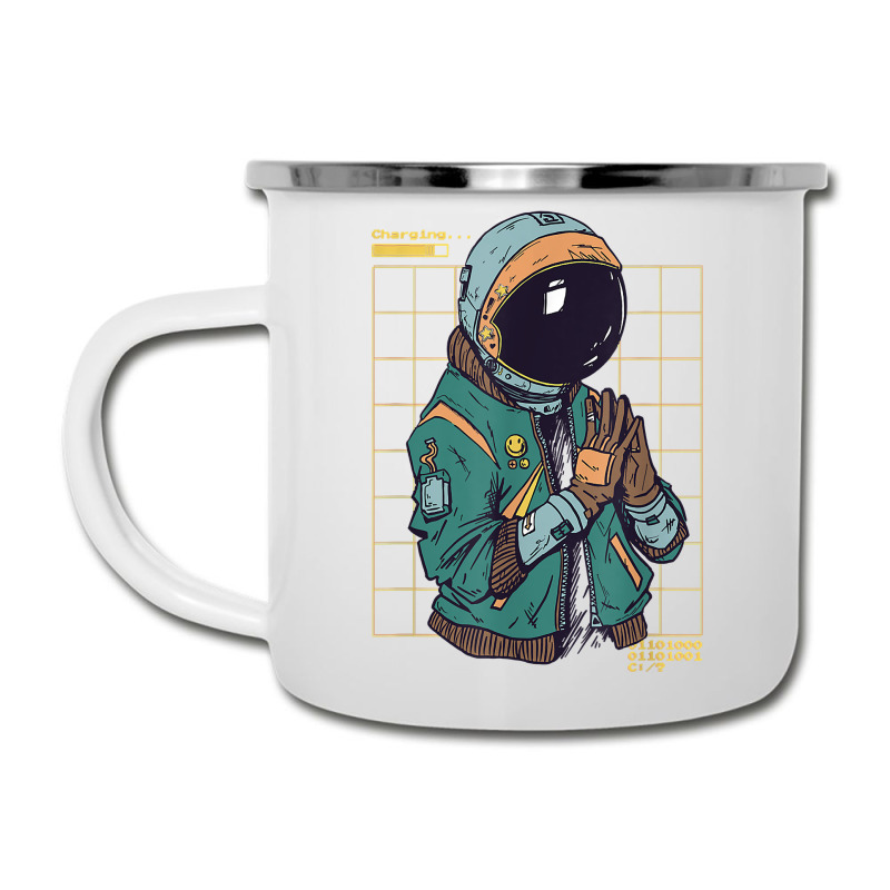 Astronaut Space Travel Retro Aesthetic Streetwear T Shirt Camper Cup | Artistshot