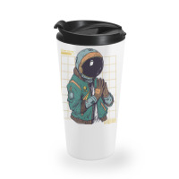 Astronaut Space Travel Retro Aesthetic Streetwear T Shirt Travel Mug | Artistshot