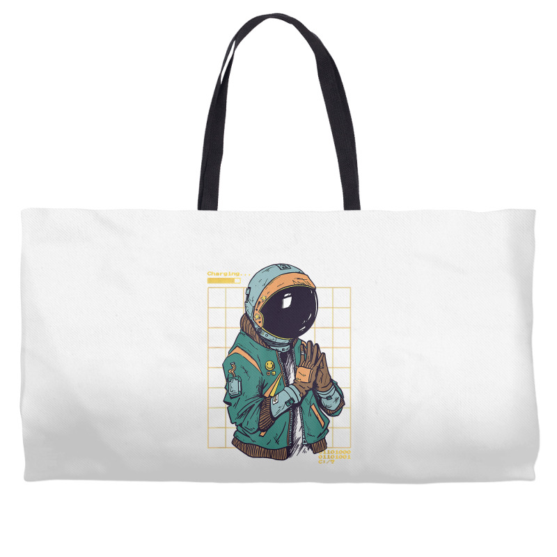 Astronaut Space Travel Retro Aesthetic Streetwear T Shirt Weekender Totes | Artistshot