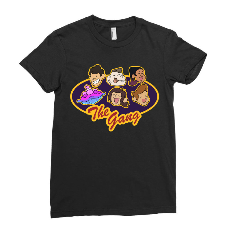 The Gang Ladies Fitted T-Shirt by ClaytonPaulToquero | Artistshot