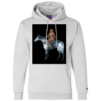 The Renaissance Horse And The Beauty Woman   Aesthetic Album Poster Champion Hoodie | Artistshot