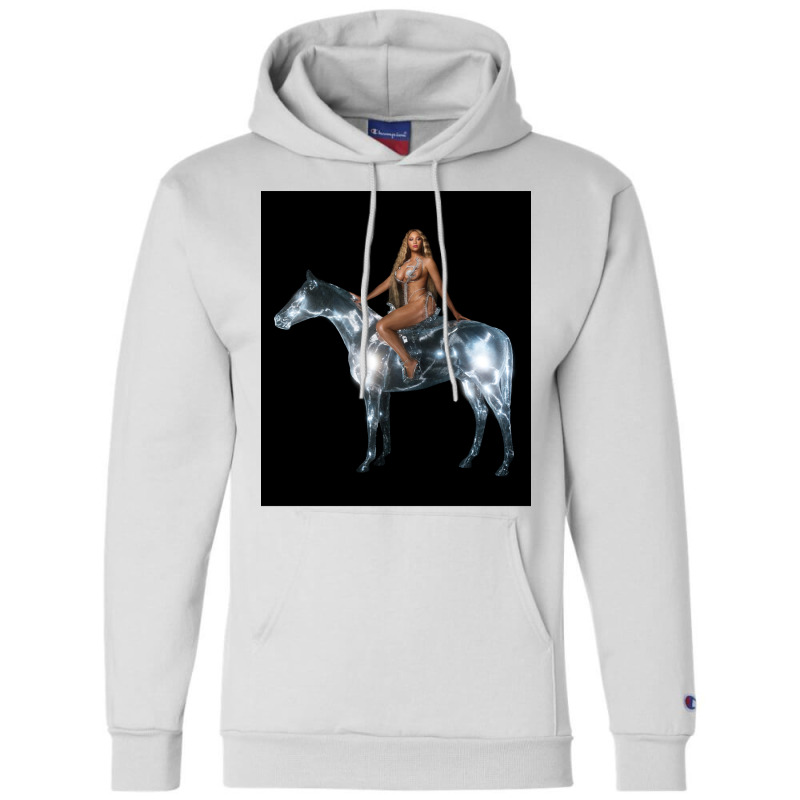 The Renaissance Horse And The Beauty Woman   Aesthetic Album Poster Champion Hoodie by bosnjoxhedo | Artistshot